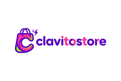 Logo vibrante para clavitostore
